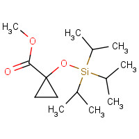 205756-59-8 1-(Triisopropylsilyloxy)cyclopropylcarboxylic Acid Methyl Ester chemical structure