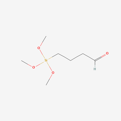 501004-24-6 4-(Trimethoxysilyl)butanal chemical structure