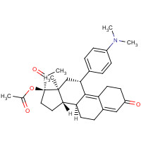 126784-99-4 Ulipristal Acetate chemical structure