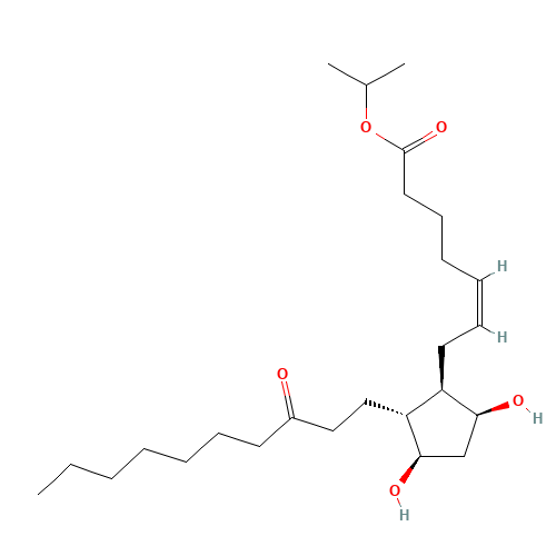 120373-24-2 Unoprostone Isopropyl Ester chemical structure
