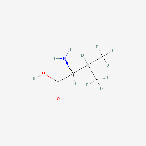 35045-72-8 L-Valine-d8 chemical structure