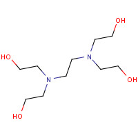 140-07-8 NNN'N'-Tetrakis(2-hydroxyethyl)ethylenediamine, Pract. chemical structure