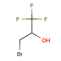431-34-5 3-Bromo-1,1,1-trifluoro-2-propanol chemical structure