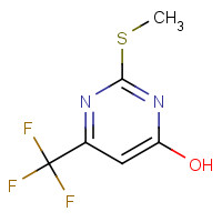 16097-62-4 2-(Methylsulfanyl)-6-(trifluoromethyl)-4-pyrimidinol chemical structure