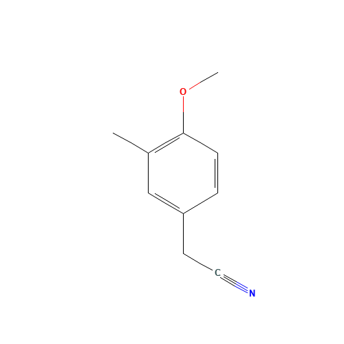 75391-57-0 4-Methoxy-3-methylphenylacetonitrile chemical structure