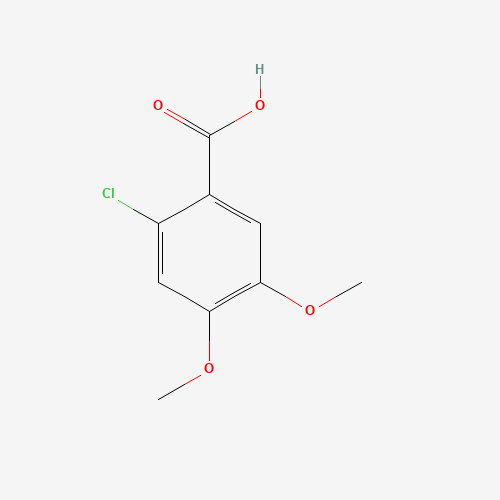60032-95-3 2-Chloro-4,5-dimethoxybenzoic acid chemical structure