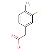 261951-74-0 3-Fluoro-4-methylphenylacetic acid chemical structure