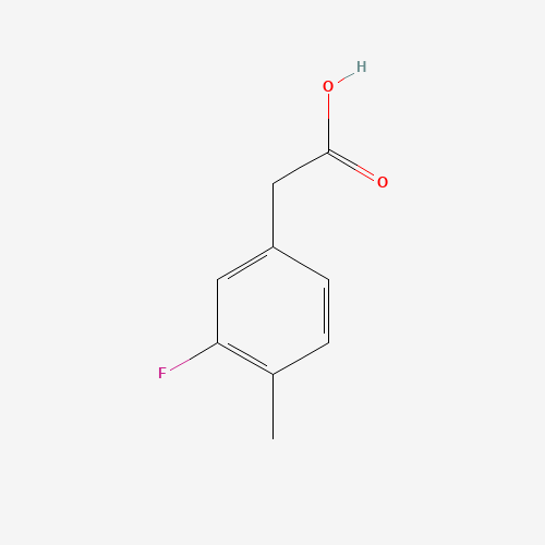 261951-74-0 3-Fluoro-4-methylphenylacetic acid chemical structure