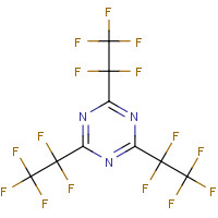 858-46-8 Tris(pentafluoroethyl)-s-triazine chemical structure
