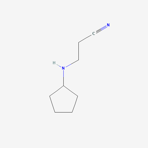 1074-63-1 3-(Cyclopentylamino)propionitrile chemical structure