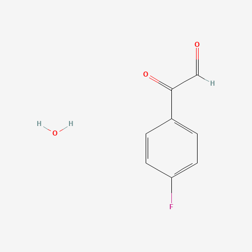 447-43-8 4-Fluorophenyl glyoxal hydrate chemical structure