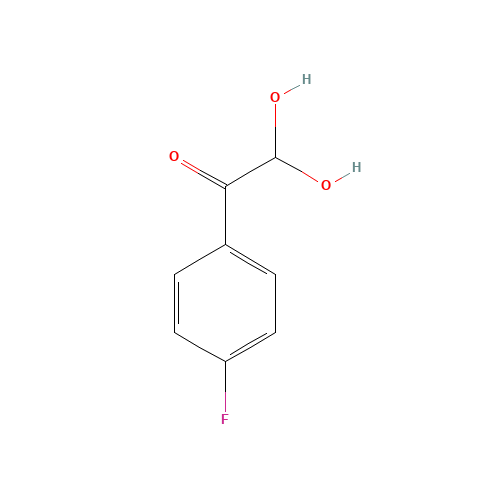 447-43-8 4-Fluorophenyl glyoxal hydrate chemical structure