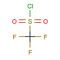421-83-0 Trifluoromethanesulfonyl chloride chemical structure