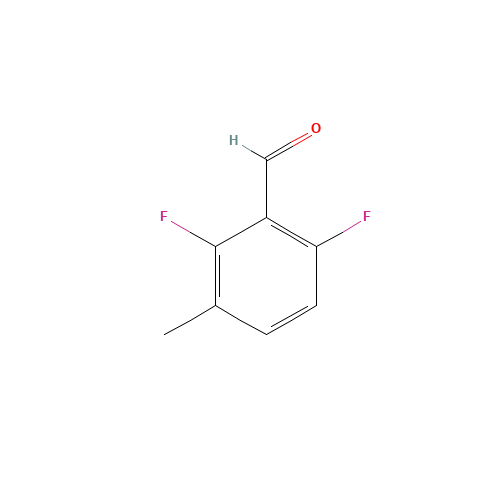 261763-34-2 2,6-Difluoro-3-methylbenzaldehyde chemical structure