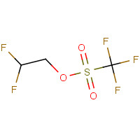 74427-22-8 2,2-Difluoroethyl trifluoromethanesulfonate chemical structure