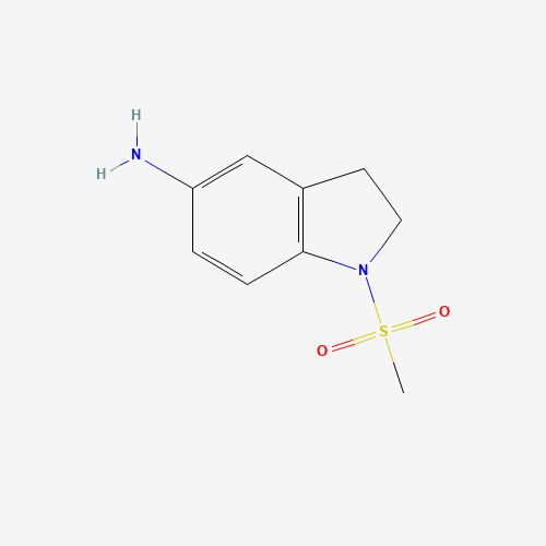 299921-01-0 2,3-Dihydro-1-(methylsulfonyl)-(1H)-indole-5-amine chemical structure