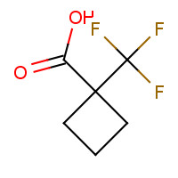 277756-45-3 1-(Trifluoromethyl)-1-cyclobutanecarboxylic acid chemical structure