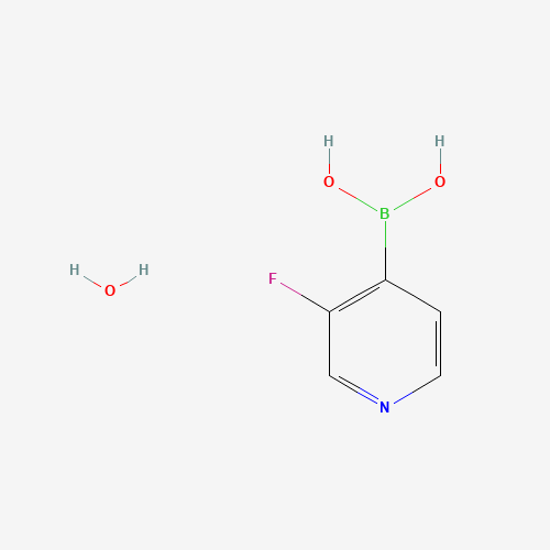 1029880-18-9 3-Fluoro-4-pyridineboronic acid hydrate chemical structure