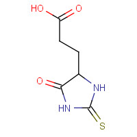 83178-70-5 3-(5-Oxo-2-thioxoimidazolidin-4-yl)-propionic acid chemical structure