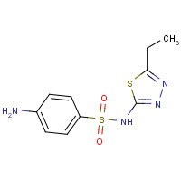 94-19-9 4-Amino-N-(5-ethyl-[1,3,4]thiadiazol-2-yl)-benzene sulfonamide chemical structure