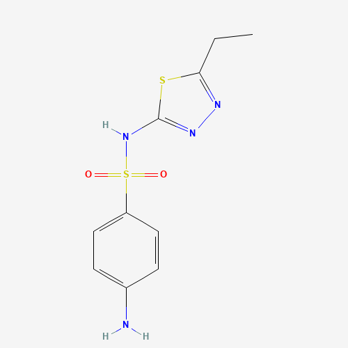 94-19-9 4-Amino-N-(5-ethyl-[1,3,4]thiadiazol-2-yl)-benzene sulfonamide chemical structure