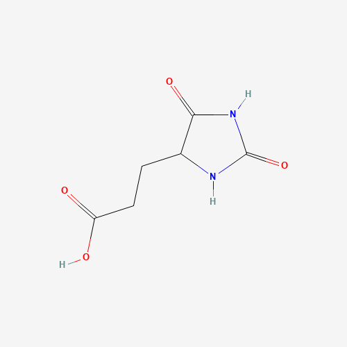 5624-26-0 3-(2,5-Dioxo-imidazolidin-4-yl)-propionic acid chemical structure