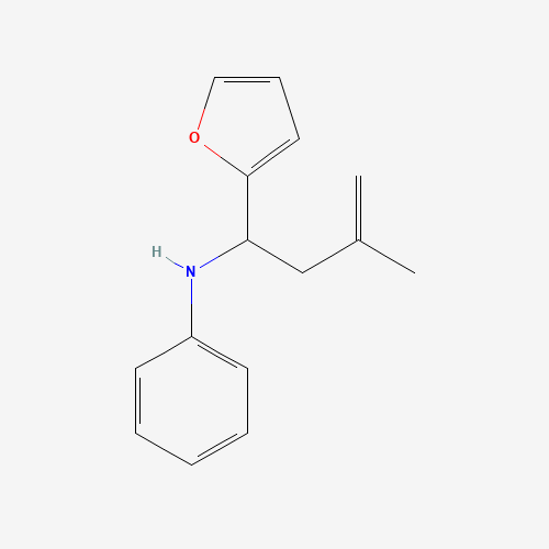 354552-07-1 (1-Furan-2-yl-3-methyl-but-3-enyl)-phenyl-amine chemical structure