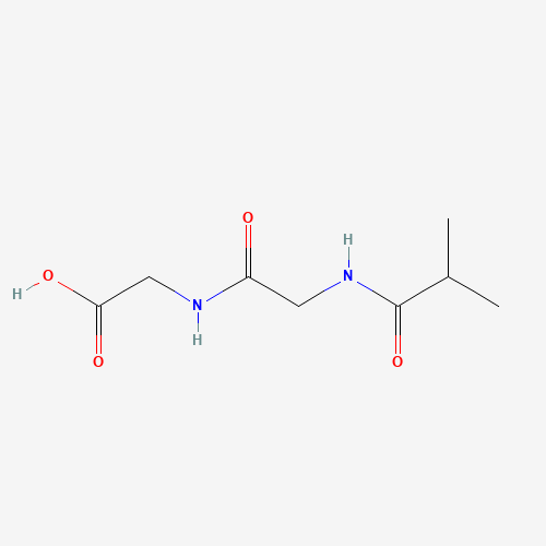 436096-89-8 (2-Isobutyrylamino-acetylamino)-acetic acid chemical structure