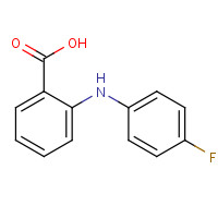 54-60-4 N-(4-Fluorophenyl)anthranilic acid chemical structure