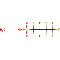 375-73-5 Nonafluorobutanesulfonic acid hydrate chemical structure