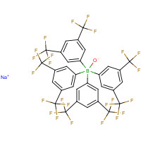79060-88-1 Sodium tetrakis[3,5-bis(trifluoromethyl)phenyl]-borate chemical structure