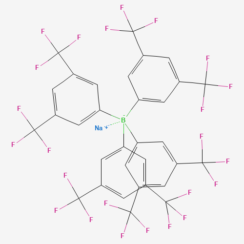 79060-88-1 Sodium tetrakis[3,5-bis(trifluoromethyl)phenyl]-borate chemical structure