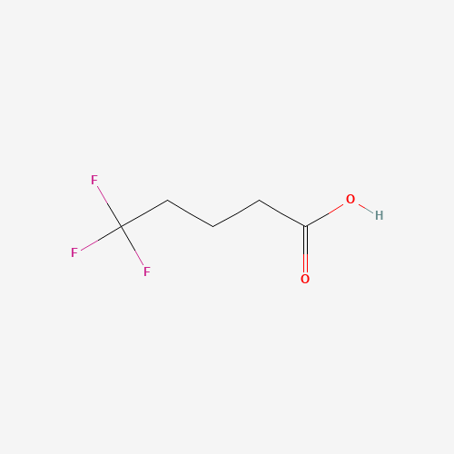 407-62-5 5,5,5-Trifluoropentanoic acid chemical structure