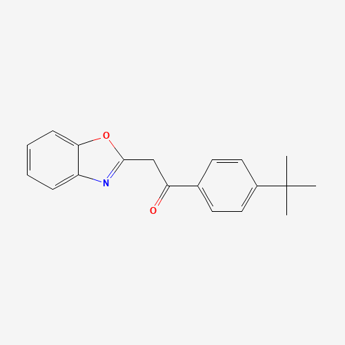 849021-33-6 2-(1,3-Benzoxazol-2-yl)-1-(4-tert-butylphenyl)-ethanone chemical structure