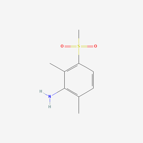 10311-40-7 2,6-Dimethyl-3-(methylsulfonyl)aniline chemical structure