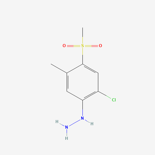 849035-85-4 [2-Chloro-5-methyl-4-(methylsulfonyl)phenyl]-hydrazine chemical structure