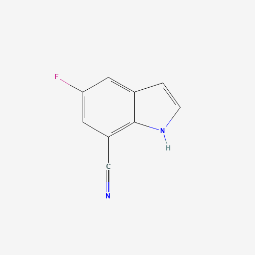 883500-80-9 7-Cyano-5-fluoroindole chemical structure