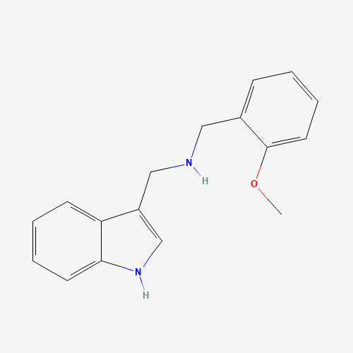 625409-25-8 (1H-Indol-3-ylmethyl)-(2-methoxy-benzyl)-amine chemical structure