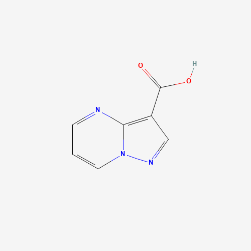25940-35-6 Pyrazolo[1,5-a]pyrimidine-3-carboxylic acid chemical structure