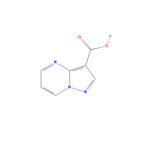 25940-35-6 Pyrazolo[1,5-a]pyrimidine-3-carboxylic acid chemical structure