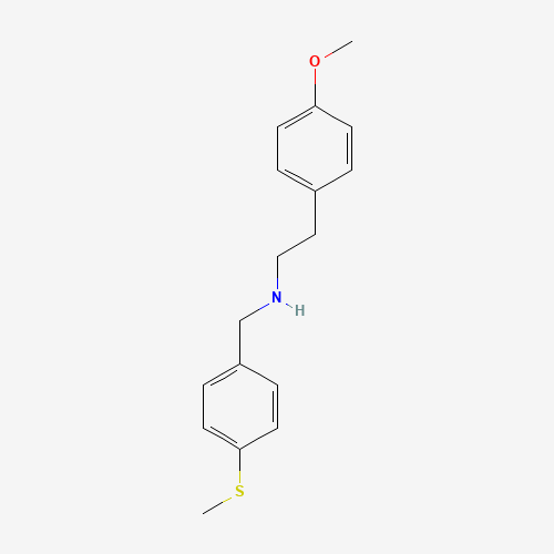 331970-71-9 [2-(4-Methoxy-phenyl)-ethyl]-(4-methylsulfanyl-benzyl)-amine chemical structure