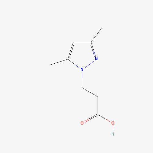 72145-01-8 3-(3,5-Dimethyl-pyrazol-1-yl)-propionic acid chemical structure