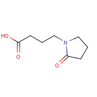 6739-80-6 4-(2-Oxo-pyrrolidin-1-yl)-butyric acid chemical structure