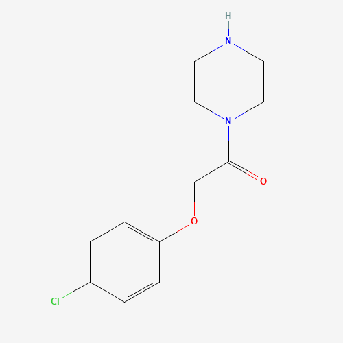 143999-83-1 2-(4-Chloro-phenoxy)-1-piperazin-1-yl-ethanone chemical structure