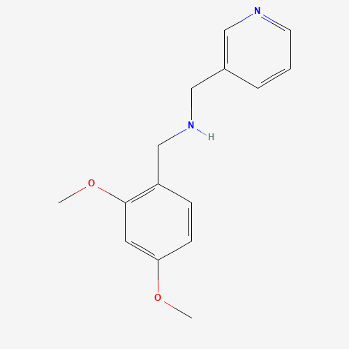 418777-28-3 (2,4-Dimethoxy-benzyl)-pyridin-3-ylmethyl-amine chemical structure
