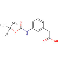 123036-51-1 3-tert-Butoxy carbonylaminophenyl acetic acid chemical structure