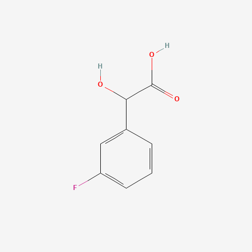 395-05-1 3-Fluoromandelic acid chemical structure