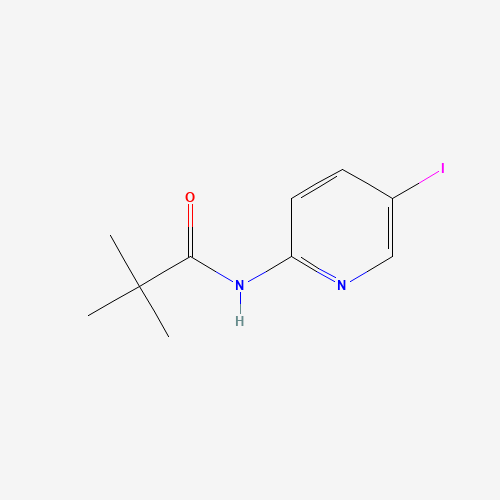470463-36-6 N-(5-Iodo-pyridin-2-yl)-2,2-dimethyl-propionamide chemical structure