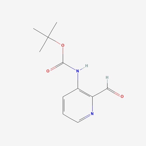 116026-99-4 (2-Formyl-pyridin-3-yl)-carbamic acid tert-butyl ester chemical structure