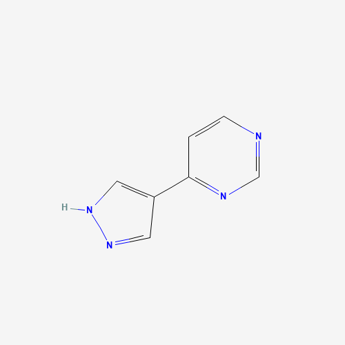 28648-87-5 4-(1H-Pyrazol-4-yl)pyrimidine chemical structure